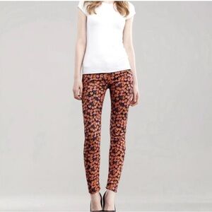 MOTHER The Looker Cherry Skinny Jeans